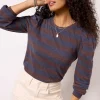 Adalynn Brushed Pleated Top