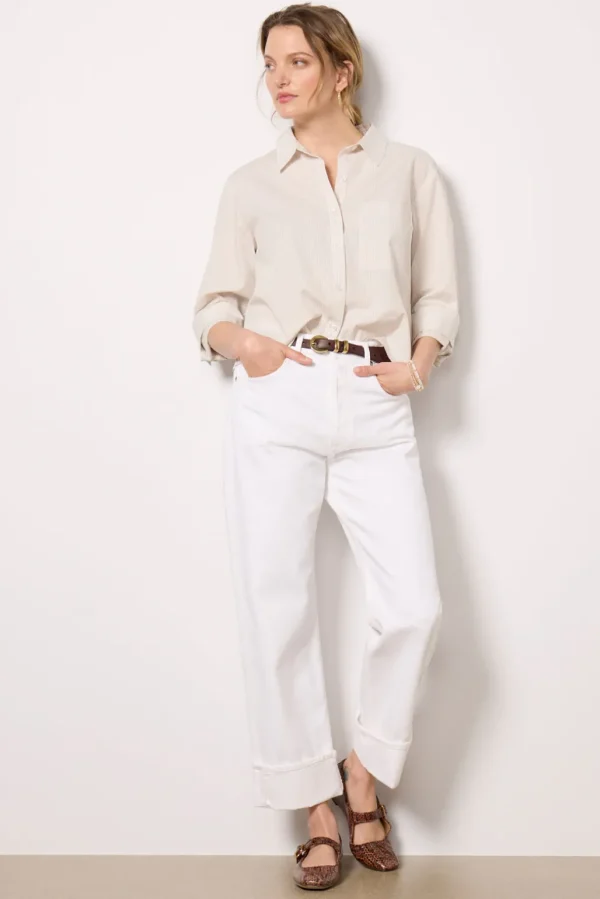 Aiden Crop Shirting