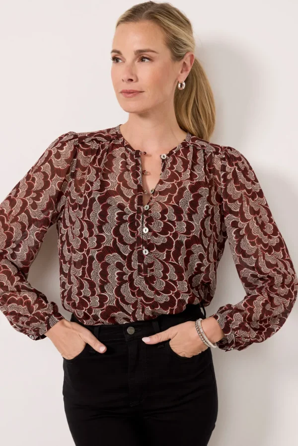 Alanna Chiffon Blouse