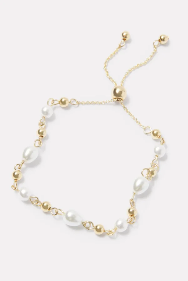 Audra Pearl Chain Bracelet