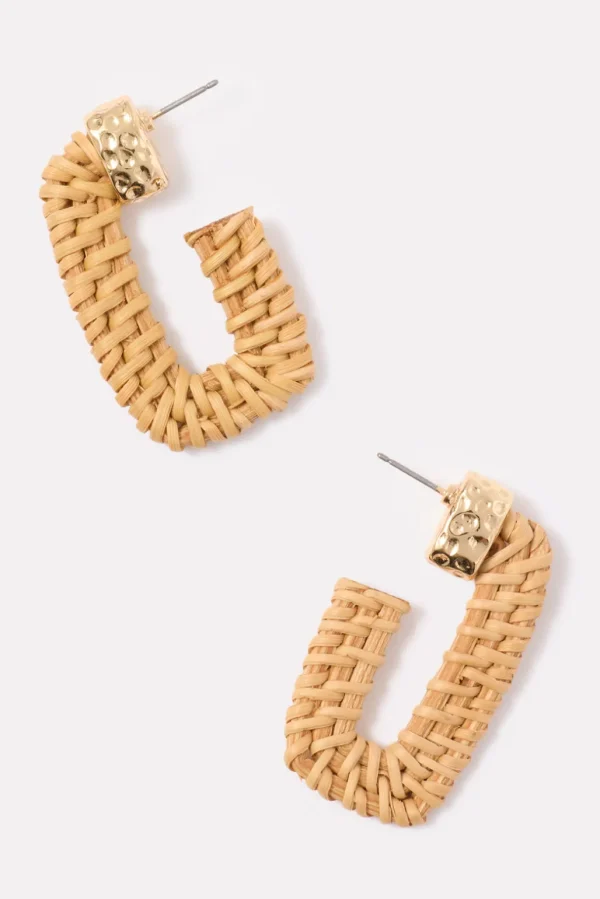 Avila Basket Weave Hoops