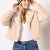 Be My Guest Faux Fur Jacket