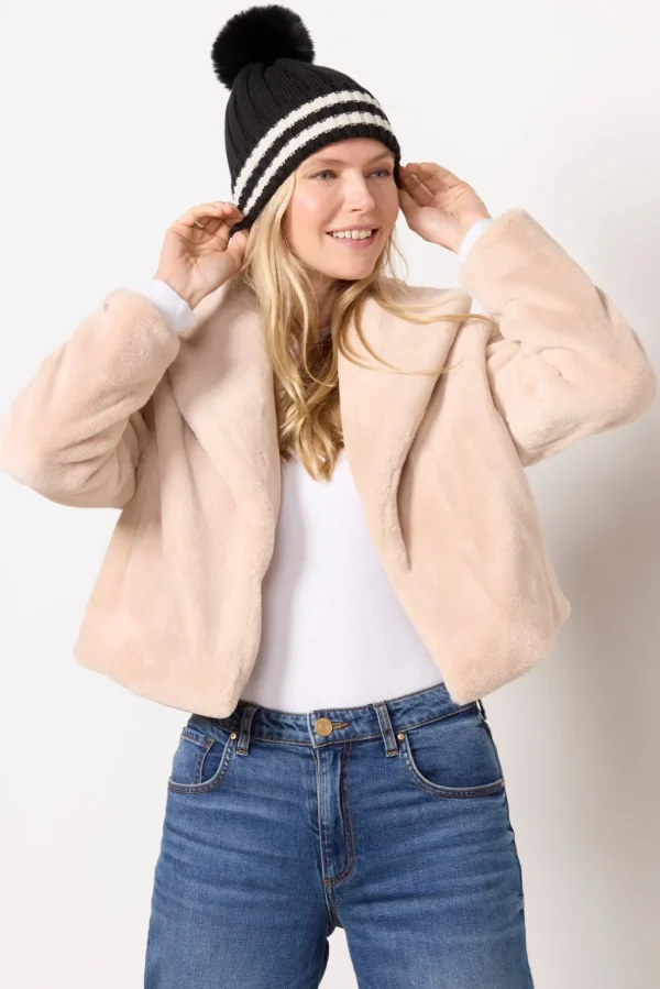 Be My Guest Faux Fur Jacket