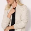 Blake Faux Leather Bomber