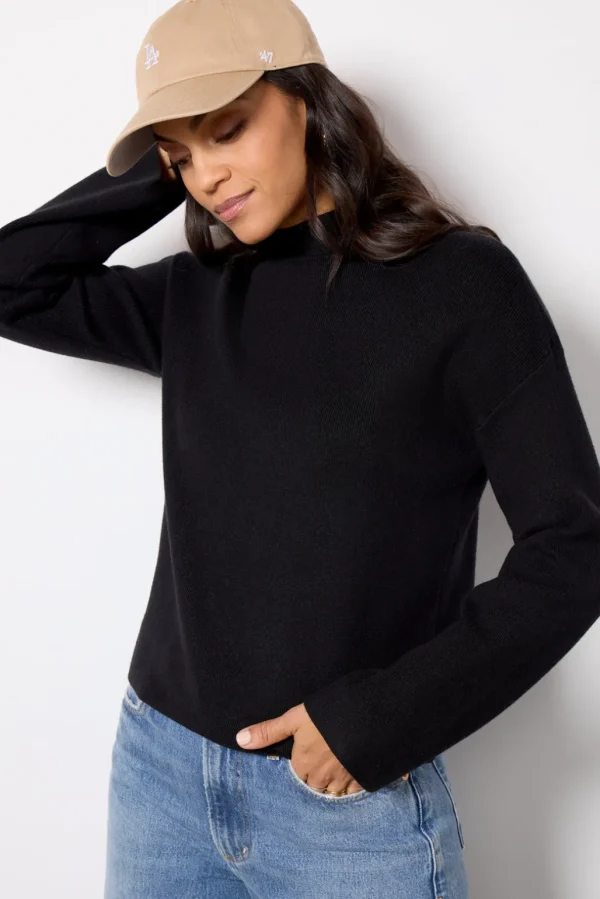 Bonnie Mock Neck Pullover