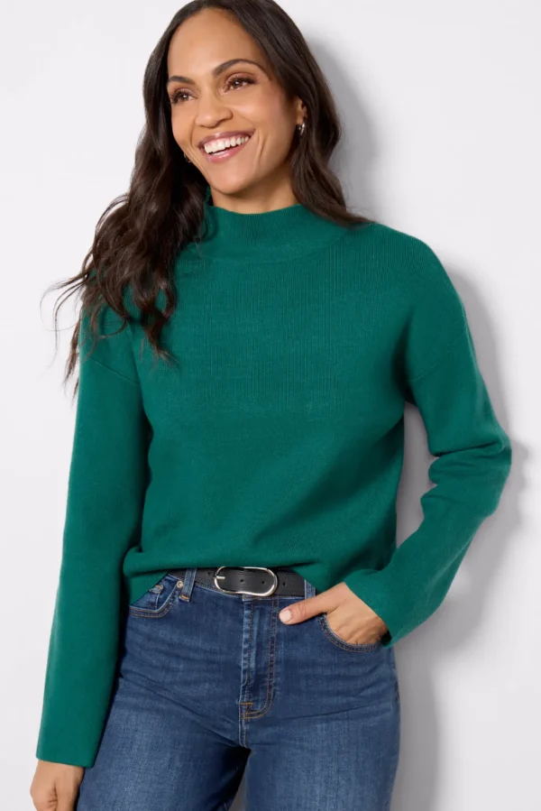 Bonnie Mock Neck Pullover