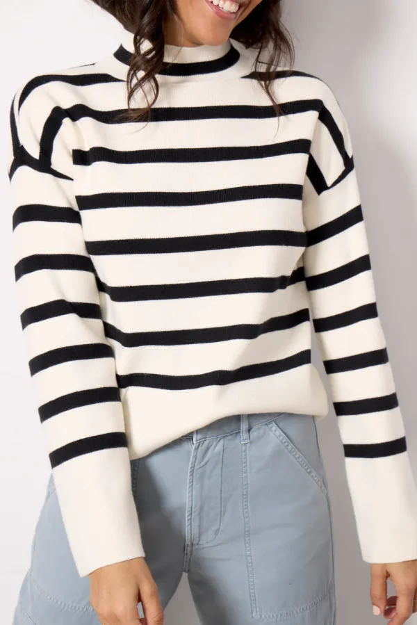 Bonnie Mock Neck Pullover