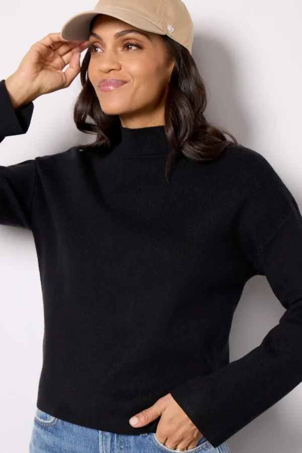 Bonnie Mock Neck Pullover