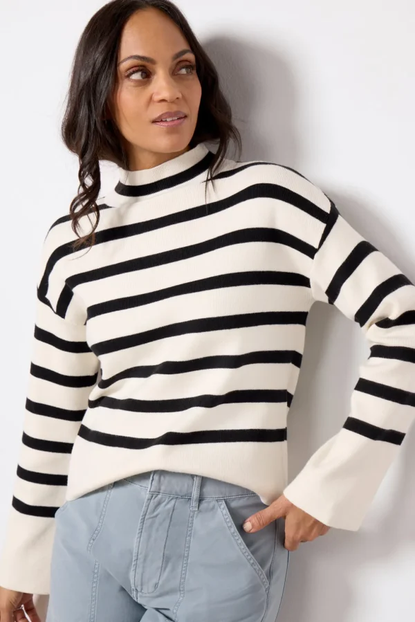 Bonnie Mock Neck Pullover