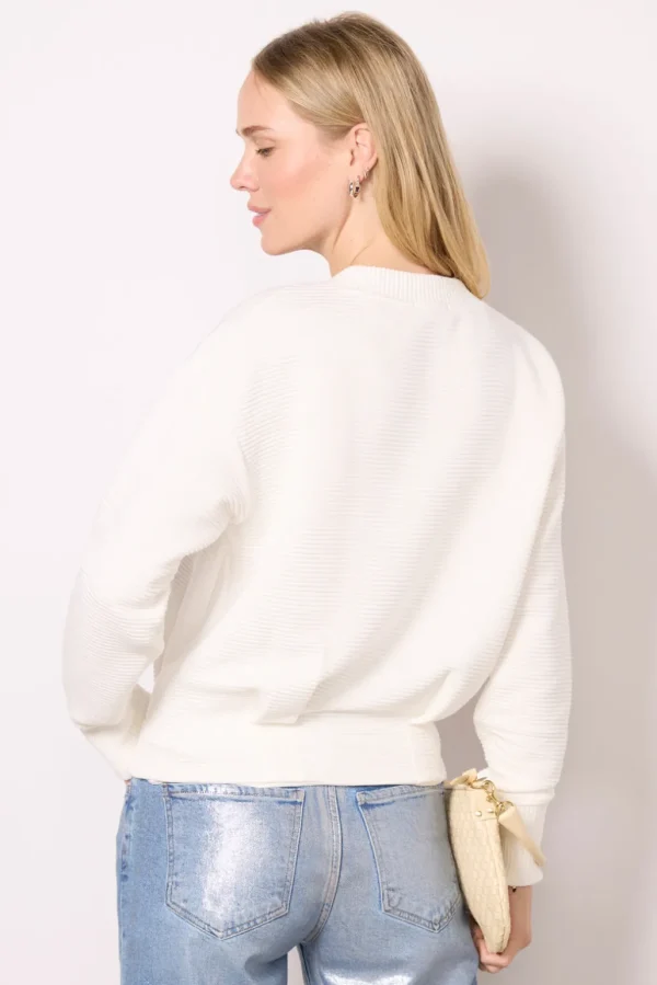 Brynn V Neck Ottoman Top