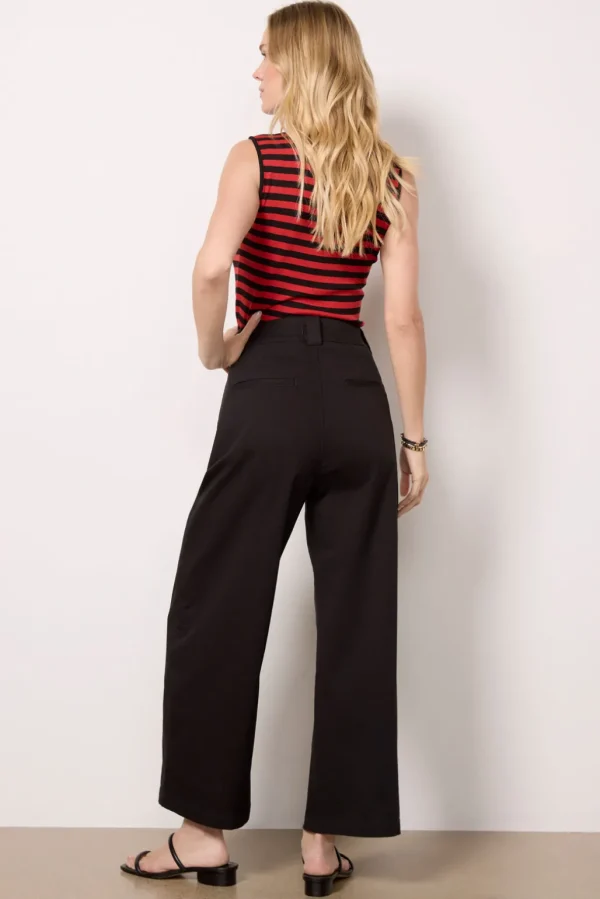 Cara Cropped Pleated Trouser