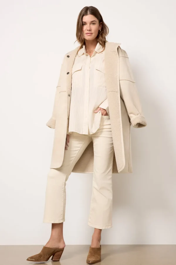 Cara Sherpa Coat