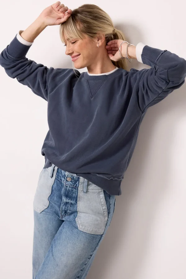 Charlize Crew Neck Sweatshirt