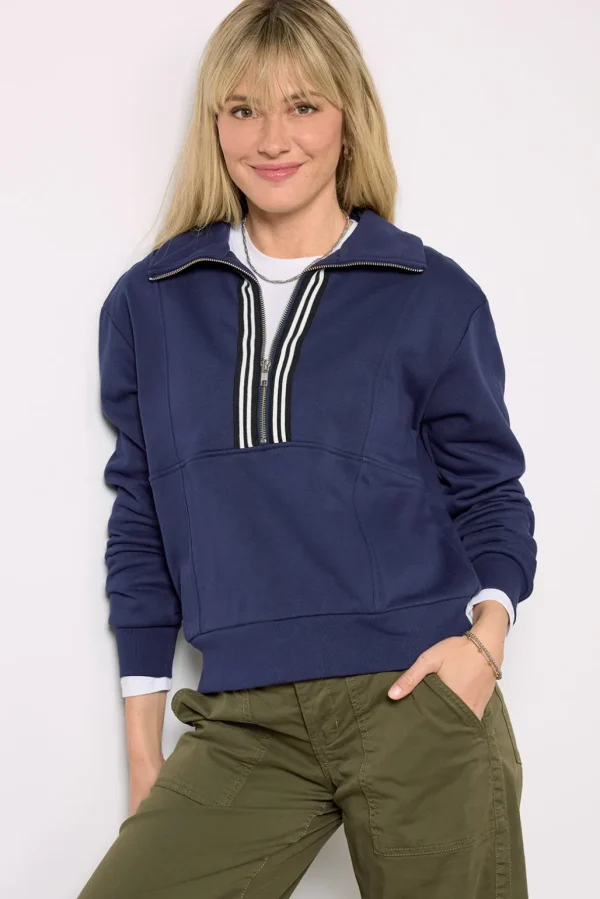 Chelsea Half Zip Sweatshirt