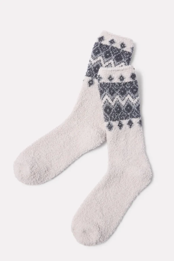 CozyChic Fair Isle Sock