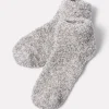 CozyChic Heathered Tennis Socks