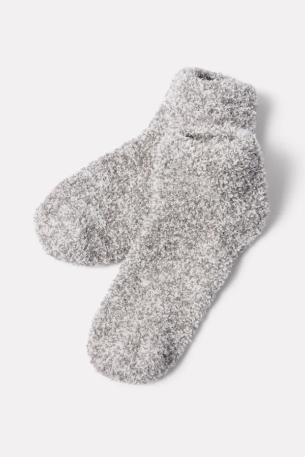 CozyChic Heathered Tennis Socks