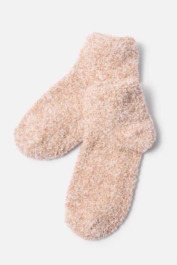 CozyChic Heathered Tennis Socks