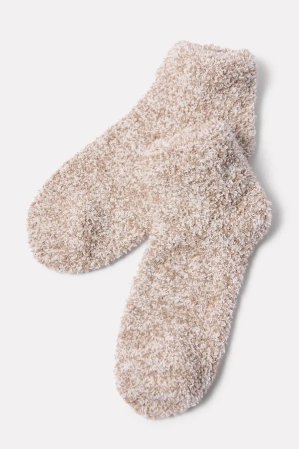 CozyChic Heathered Tennis Socks