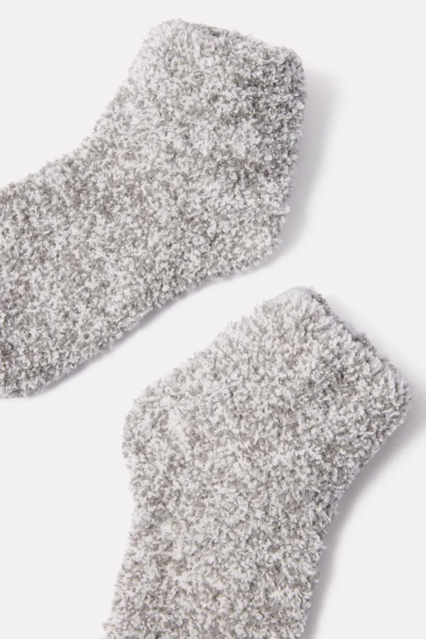 CozyChic Heathered Tennis Socks