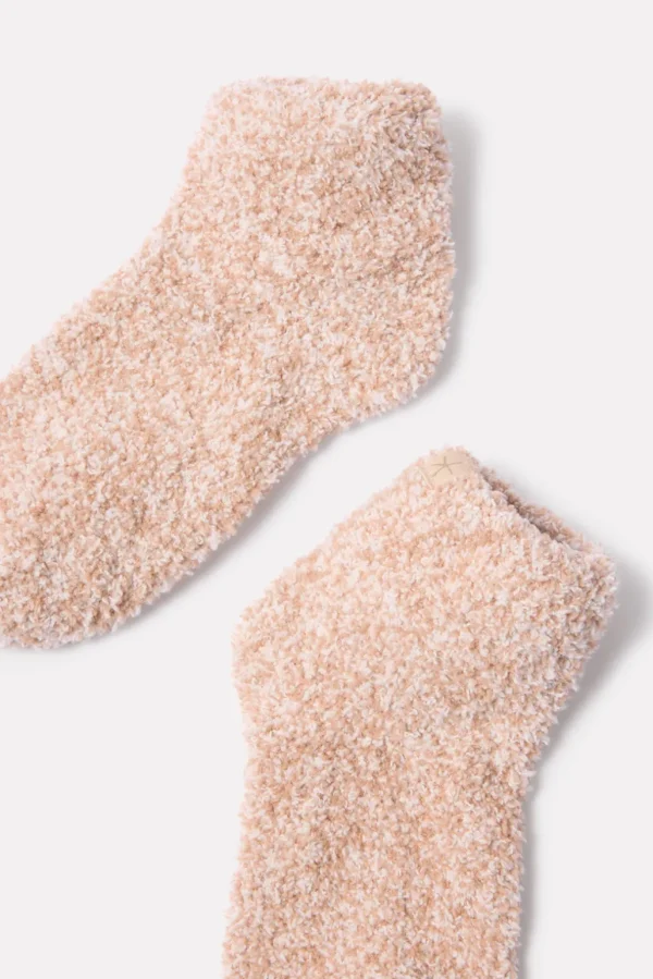 CozyChic Heathered Tennis Socks