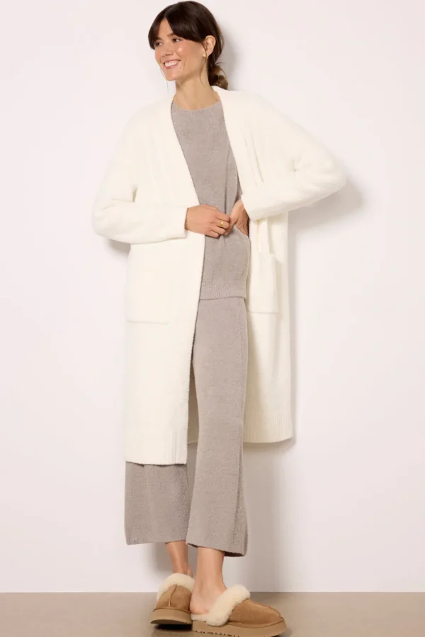 CozyChic Luxe High Slit Cardigan