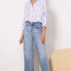 Cropped Alexa w Raw Hem