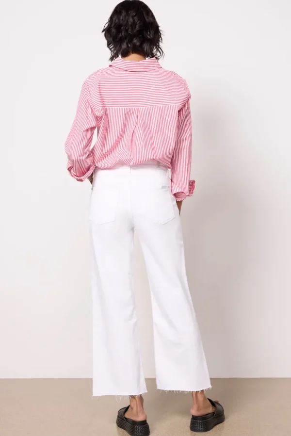 Cropped Alexa w Raw Hem