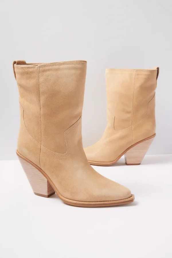 Dantes Suede Western Bootie