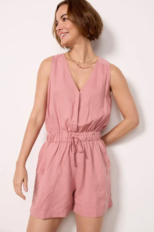 Dawson Linen Romper