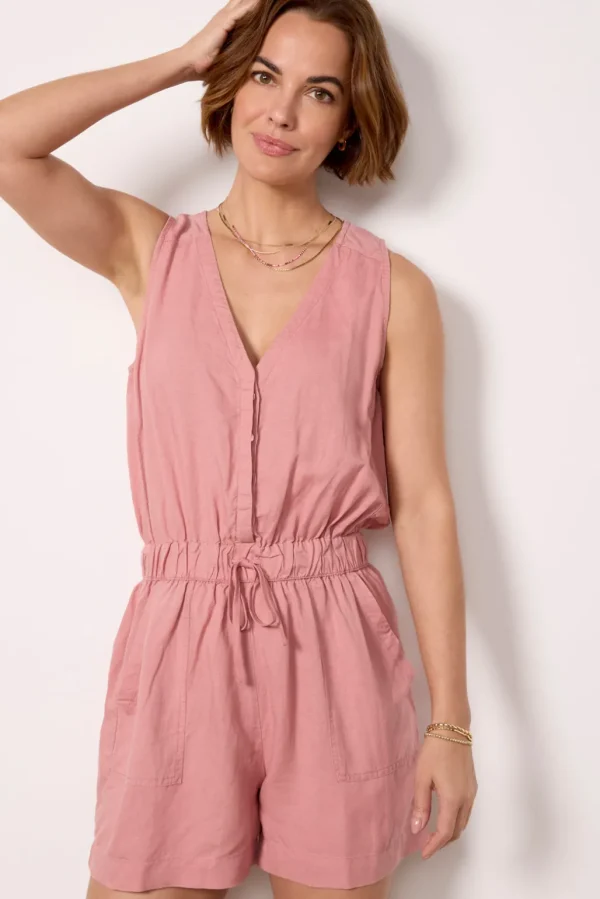 Dawson Linen Romper