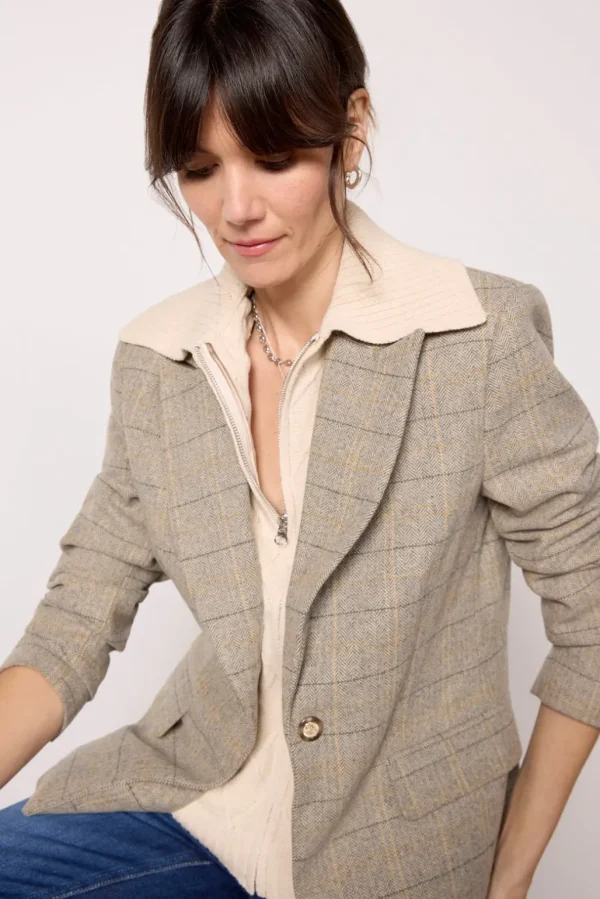 Dawson Plaid Blazer