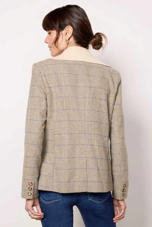 Dawson Plaid Blazer