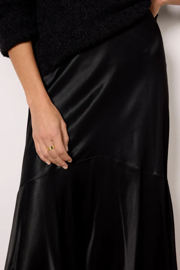 Edwina Satin Skirt