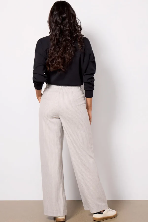 Evette Pinstripe Pant