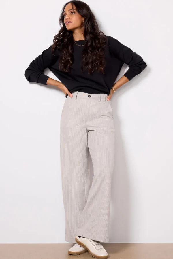 Evette Pinstripe Pant