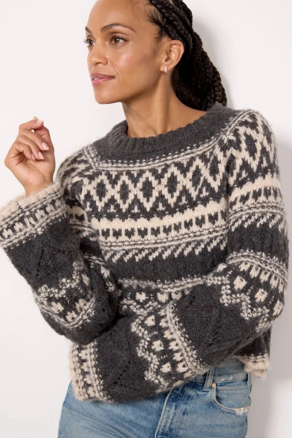 Fairisle Crew Neck Sweater