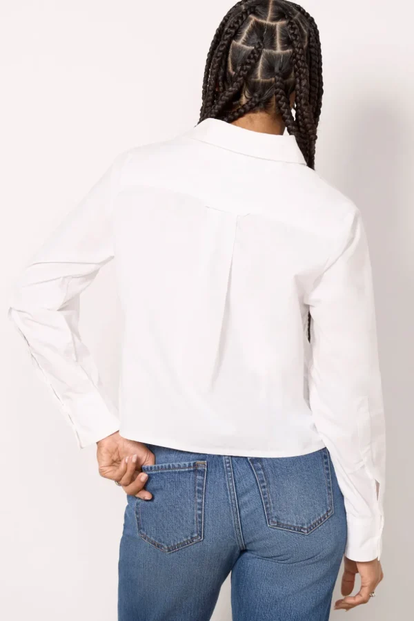 Fino Boxy Cropped Shirt