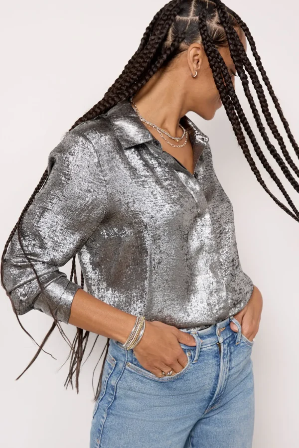 Florence Foil Shirting