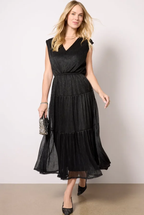 Gloria Metallic Dress