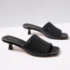 Hampton Woven Heel Sandal