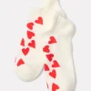 Heart Cushion Ankle Sock