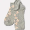 Heart Cushion Ankle Sock