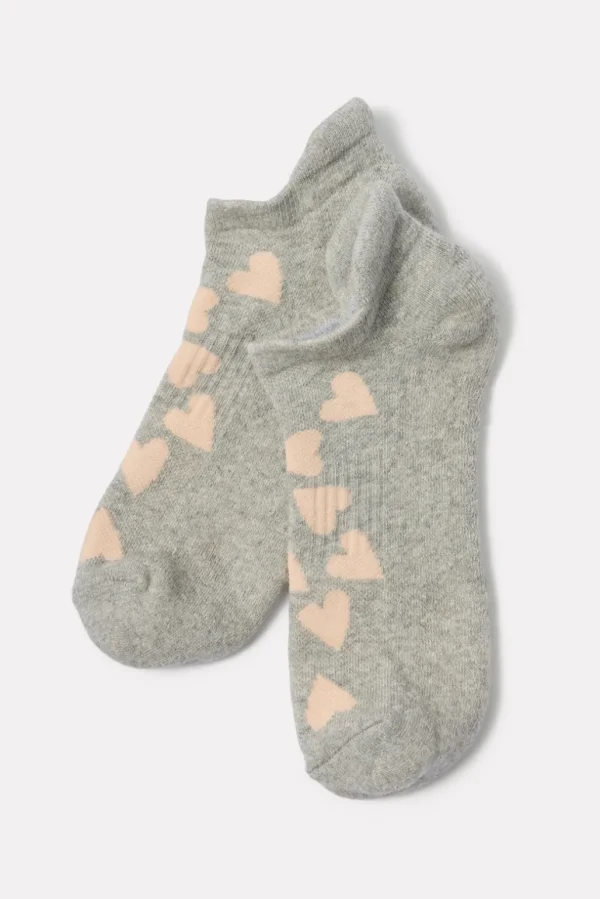 Heart Cushion Ankle Sock