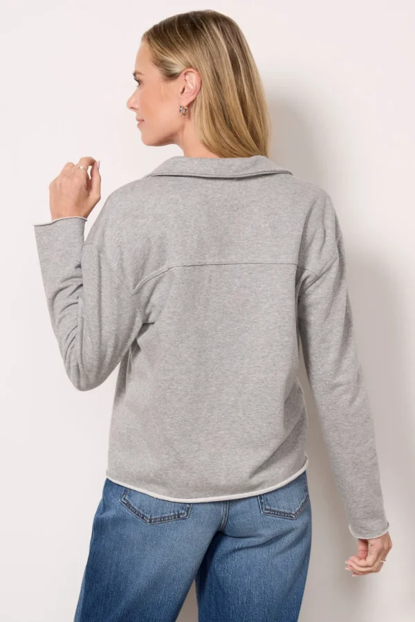 Hillary Collared Sweatshirt