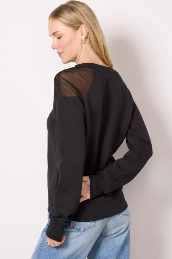 Hollis Mesh Inset Sweatshirt