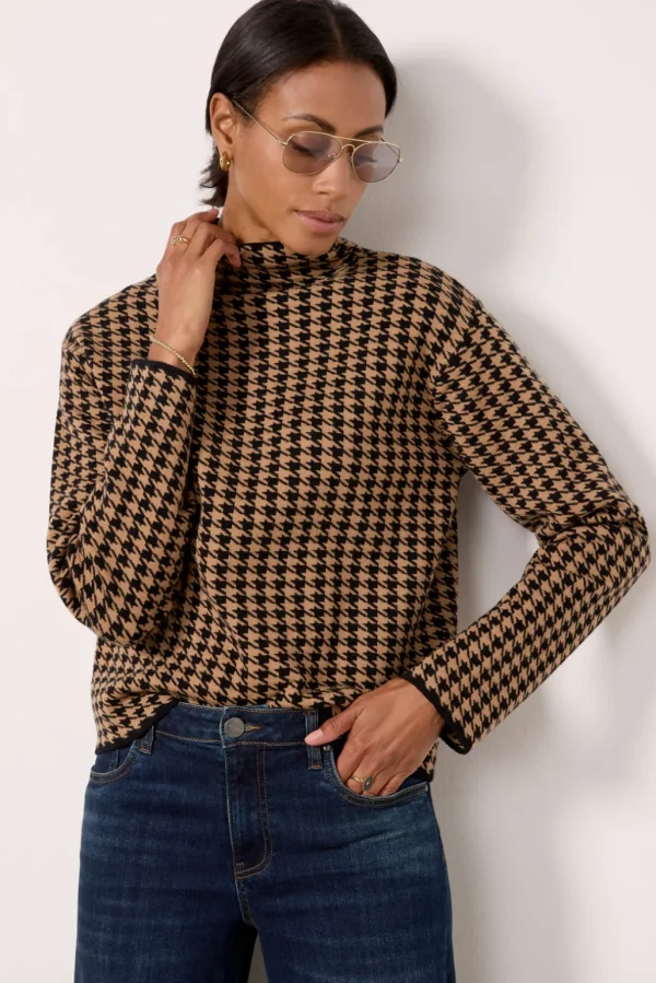 Houndstooth Pullover