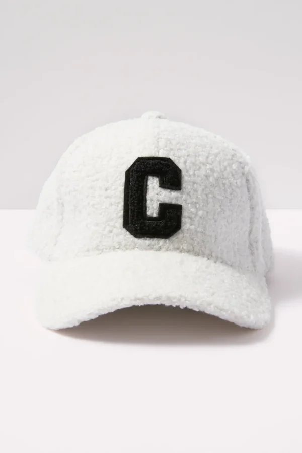 Initial Sherpa Baseball Hat