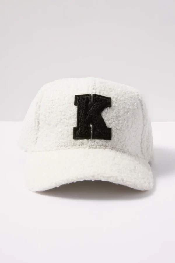 Initial Sherpa Baseball Hat