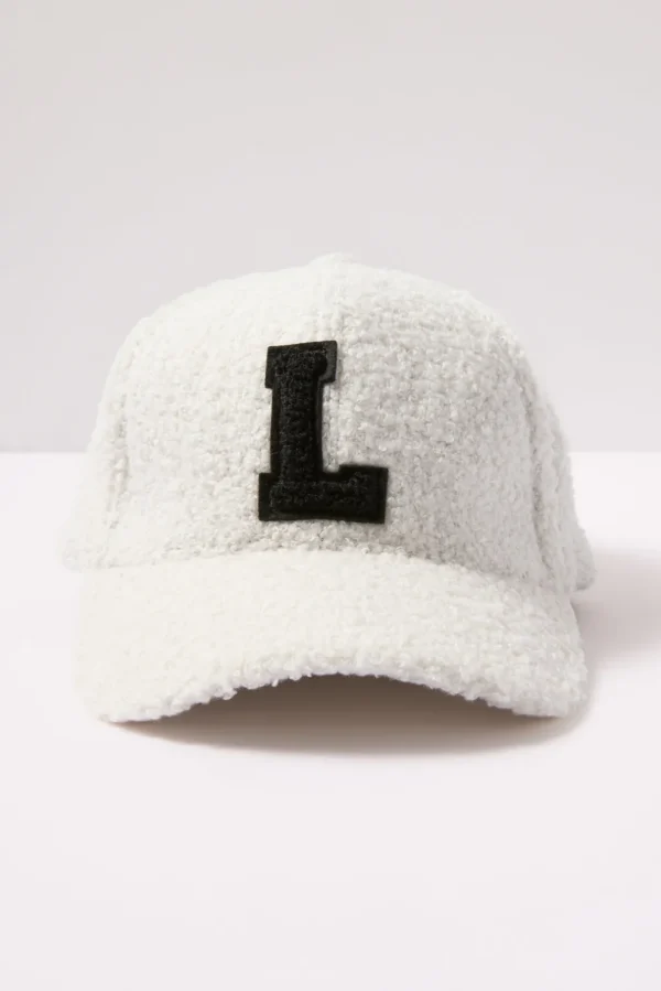 Initial Sherpa Baseball Hat